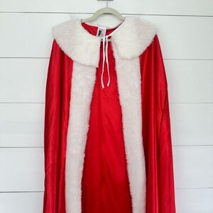 Pony Express Creations One Size Red White Cape Costume